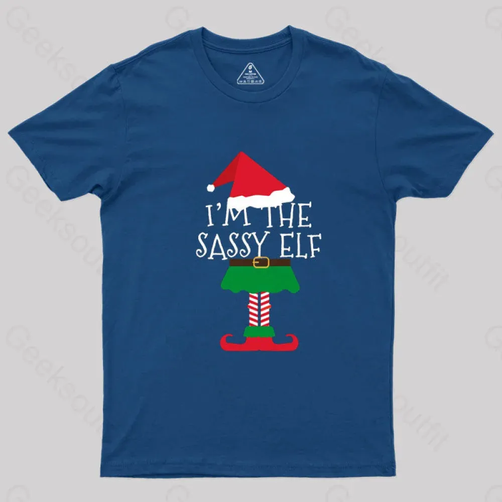 I'm the Sassy Elf T-Shirt - Image 2