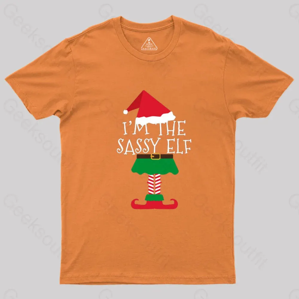 I'm the Sassy Elf T-Shirt - Image 6