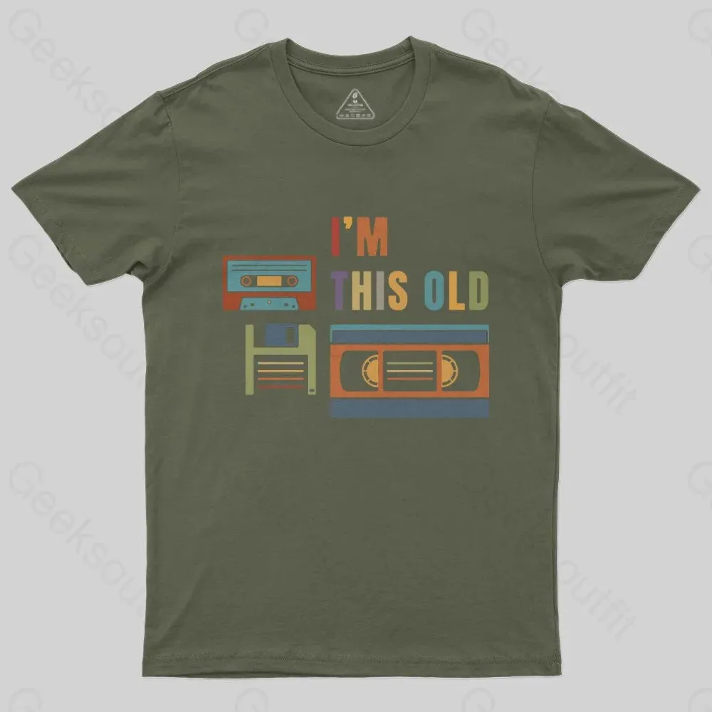 Im This Old Vintage Nerd T-Shirt - Image 3