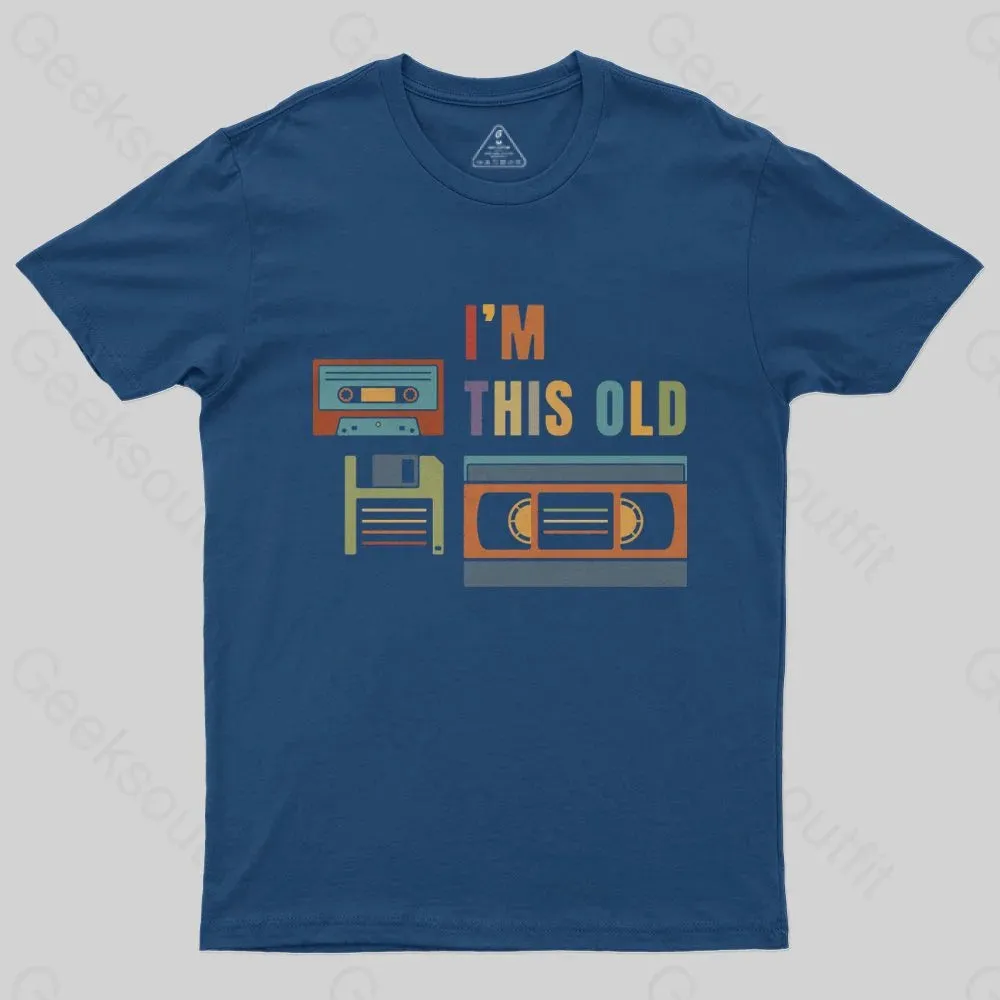 Im This Old Vintage Nerd T-Shirt - Image 2
