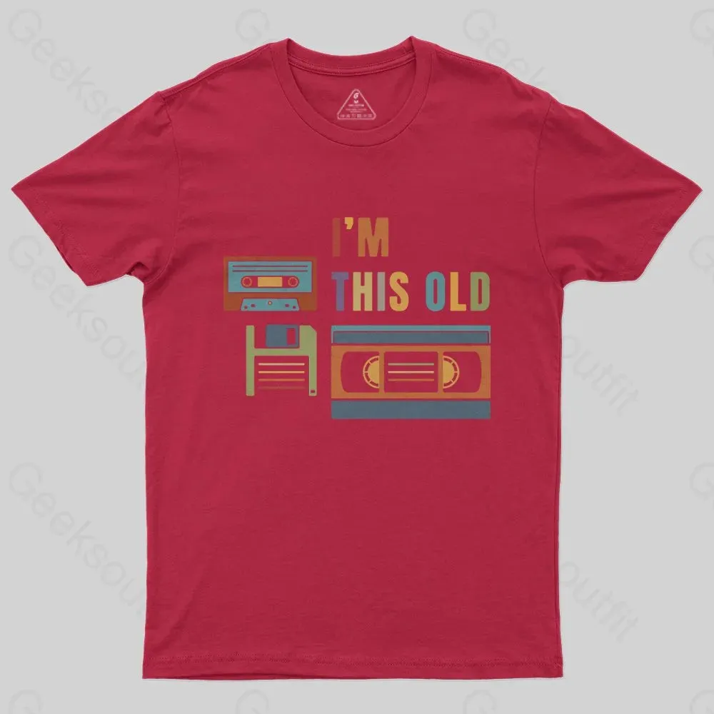 Im This Old Vintage Nerd T-Shirt - Image 7