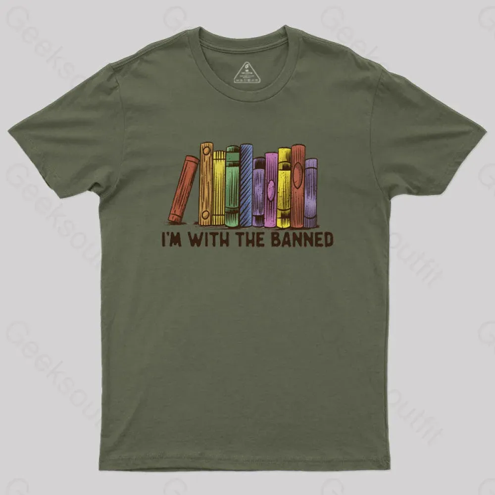 I'm With The Banned T-Shirt - Image 5