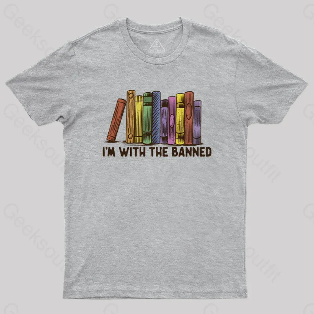 I'm With The Banned T-Shirt - Image 3