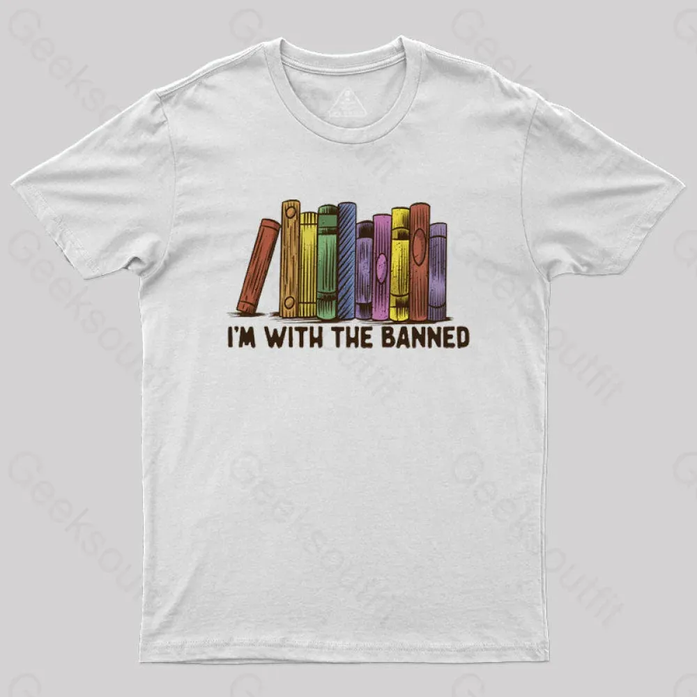 Alternative view of I'm With The Banned T-Shirt