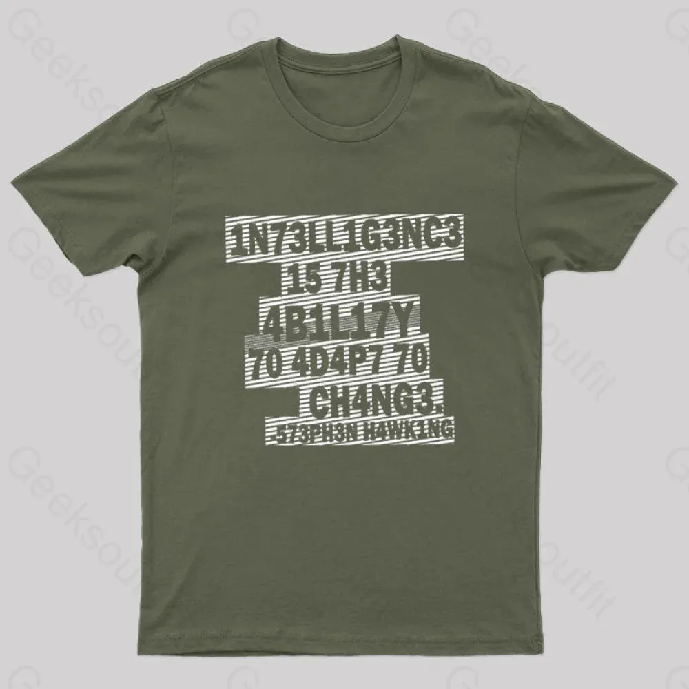 Intelligence Nerd T-Shirt - Image 3