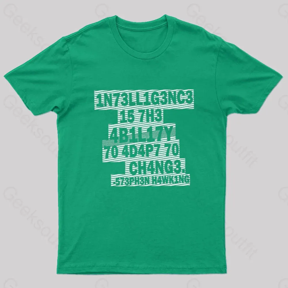 Intelligence Nerd T-Shirt - Image 5