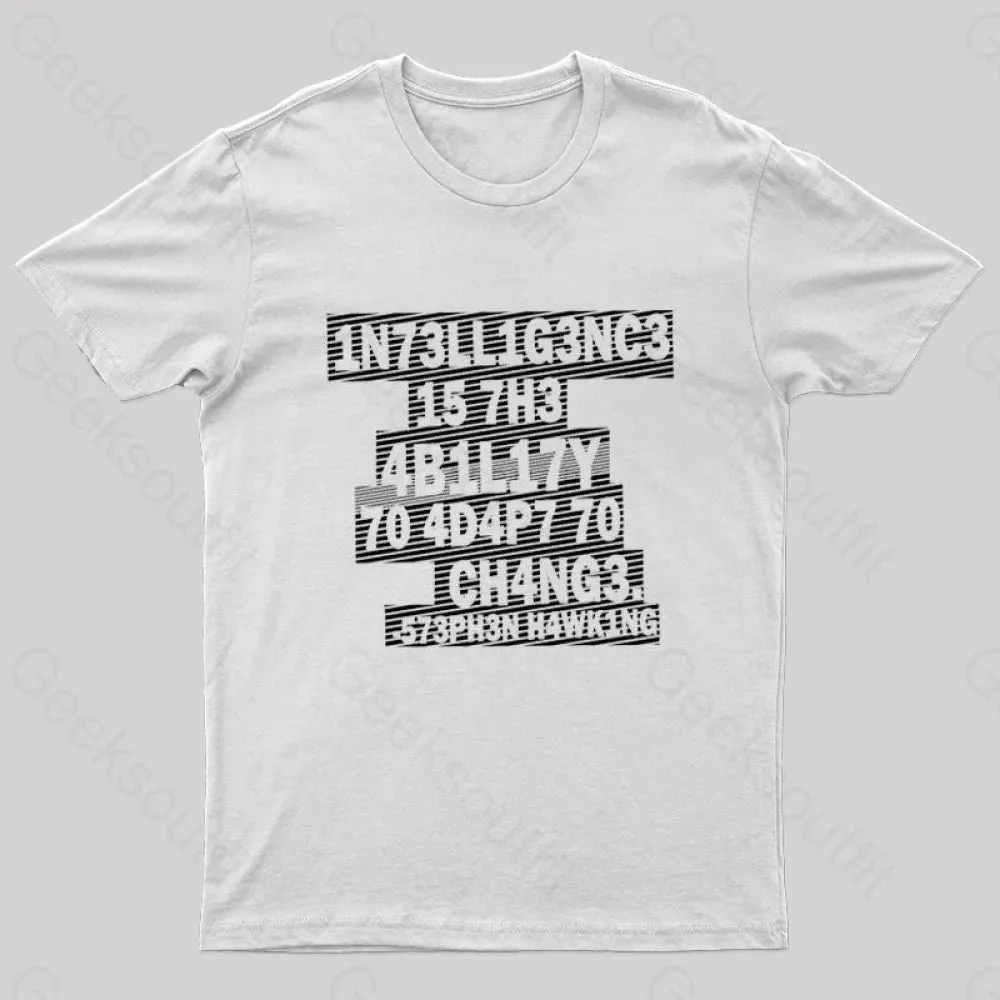 Intelligence Nerd T-Shirt - Image 8