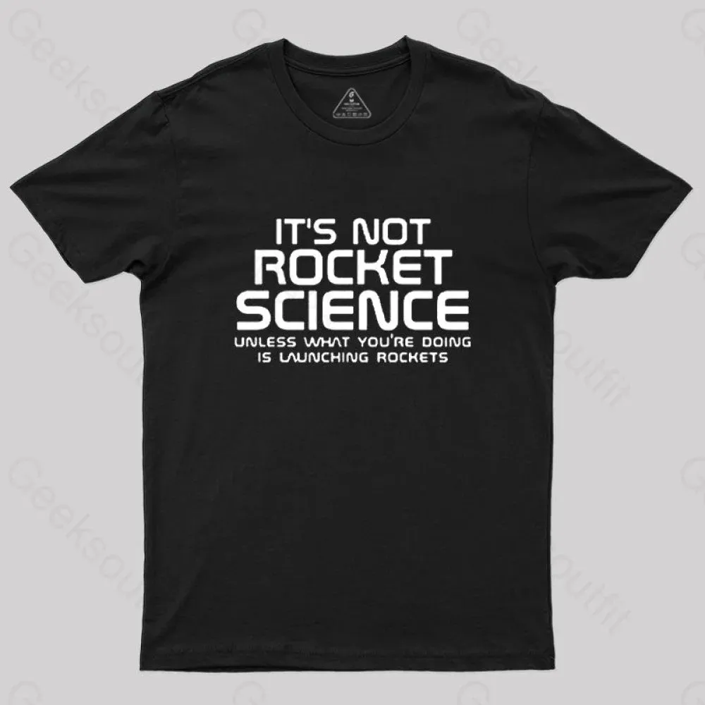 It's Not Rocket Science Nerd T-Shirt - Image 3