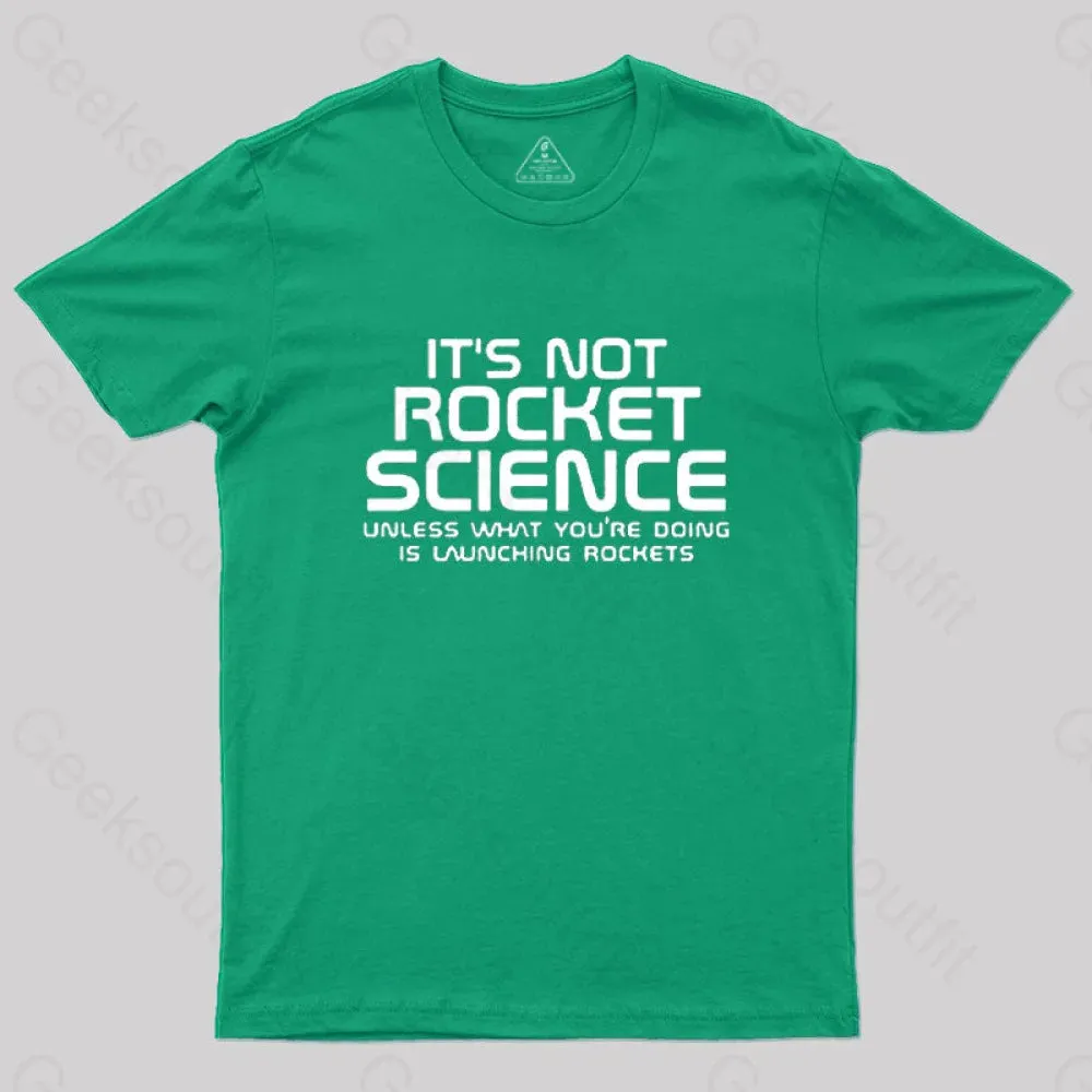 It's Not Rocket Science Nerd T-Shirt - Image 4