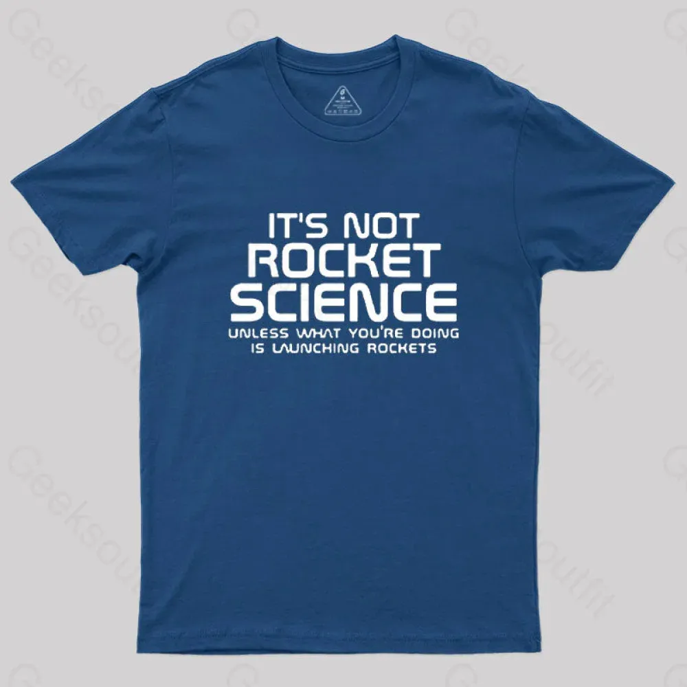 It's Not Rocket Science Nerd T-Shirt - Image 2