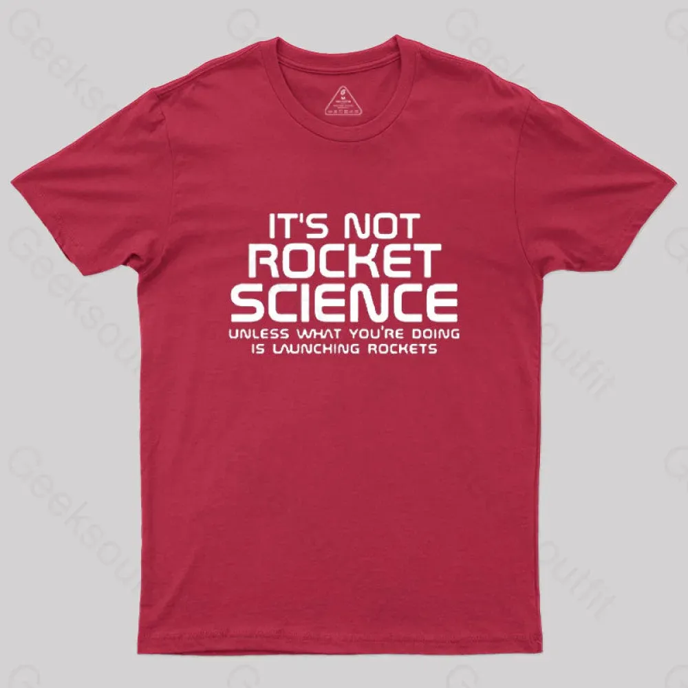 It's Not Rocket Science Nerd T-Shirt - Image 5
