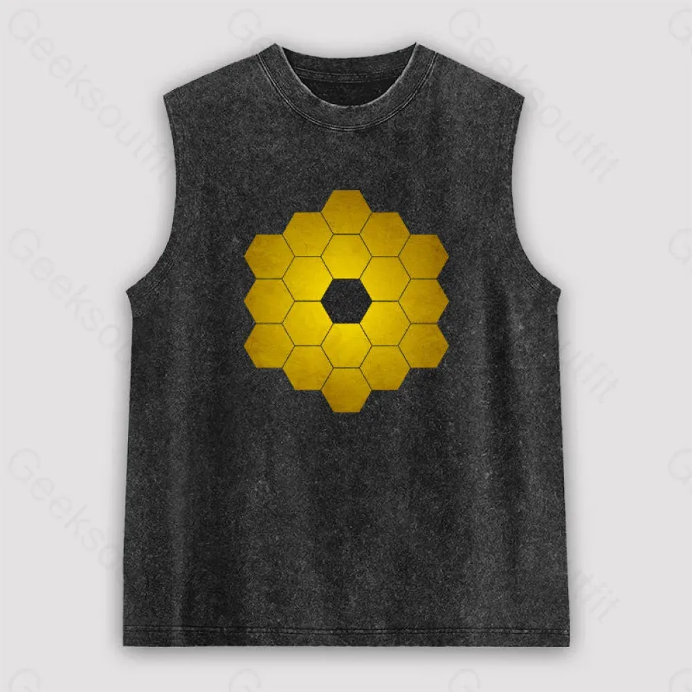 James Webb Space Telescope Unisex Washed Tank - Image 2