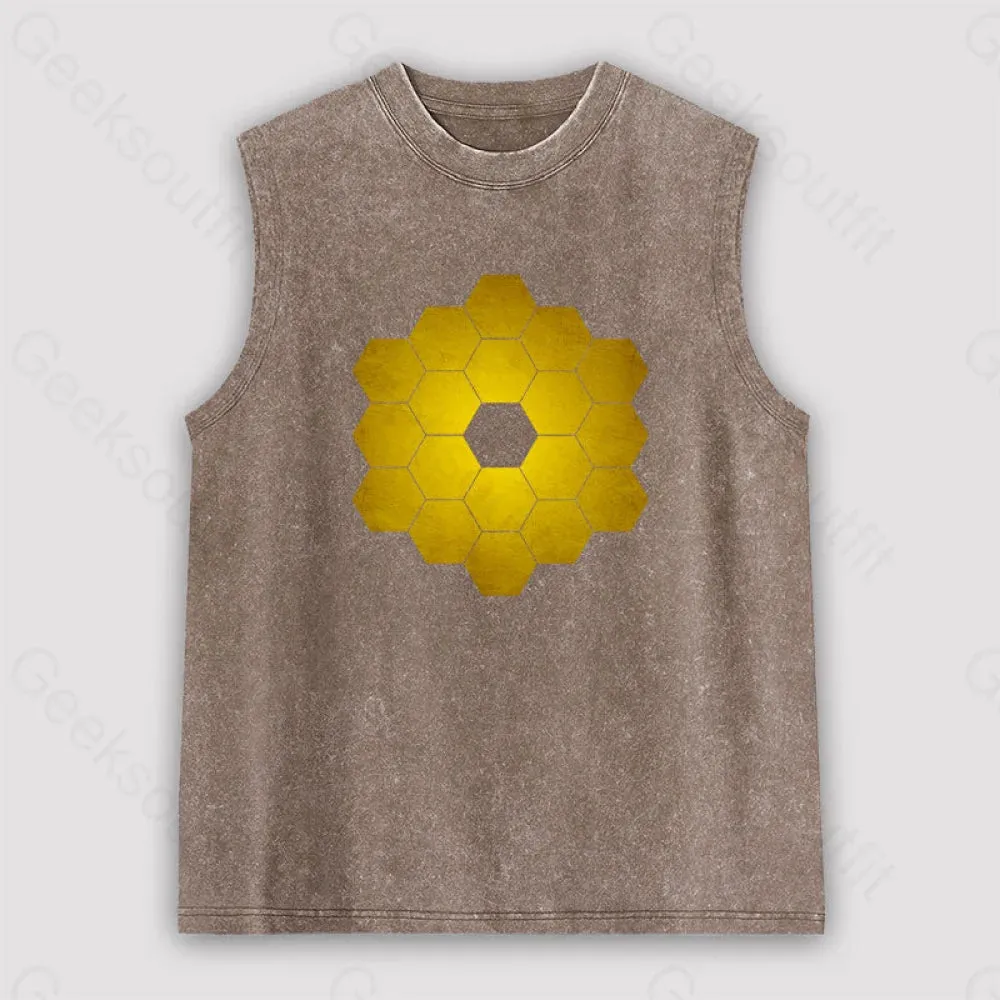 James Webb Space Telescope Unisex Washed Tank
