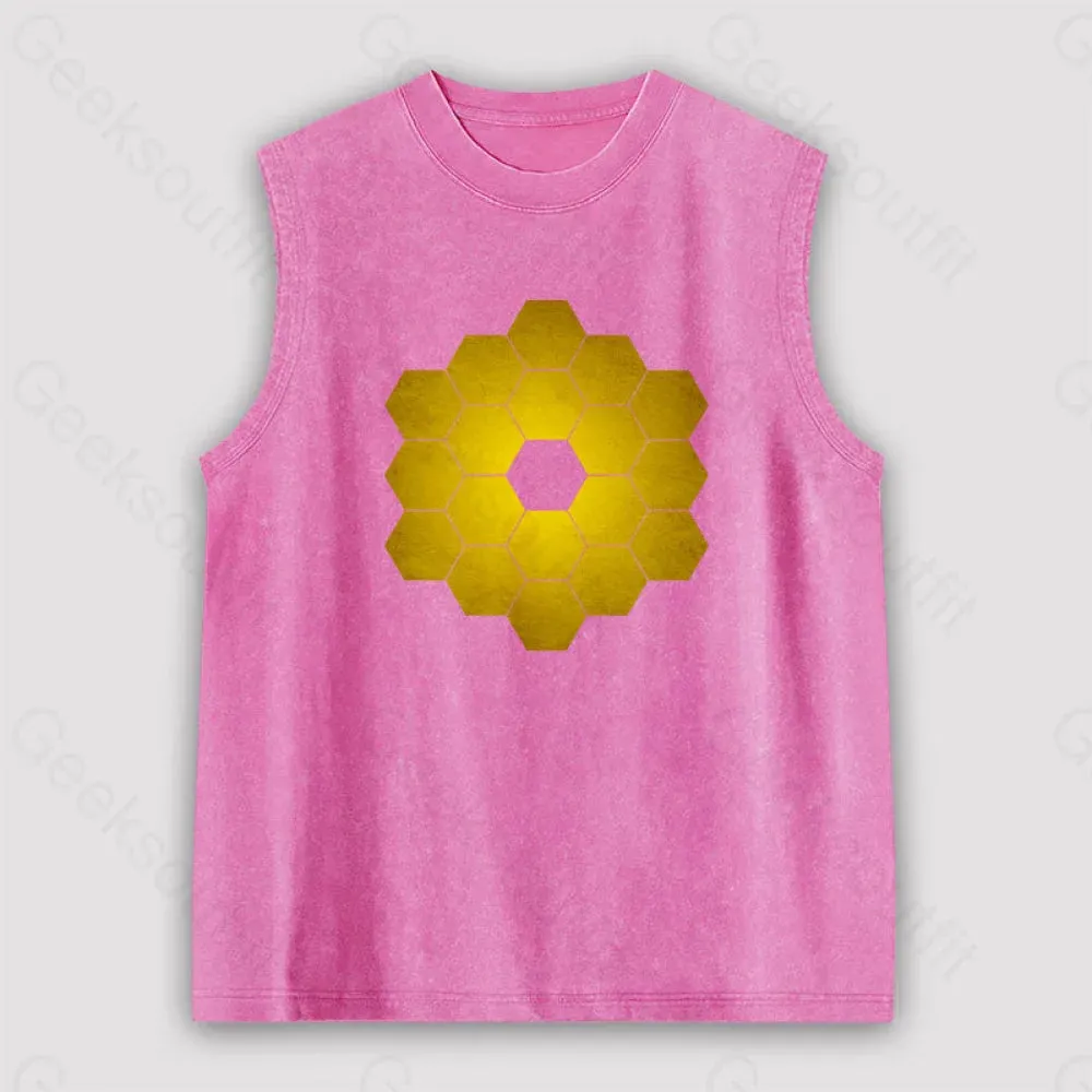 James Webb Space Telescope Unisex Washed Tank - Image 4