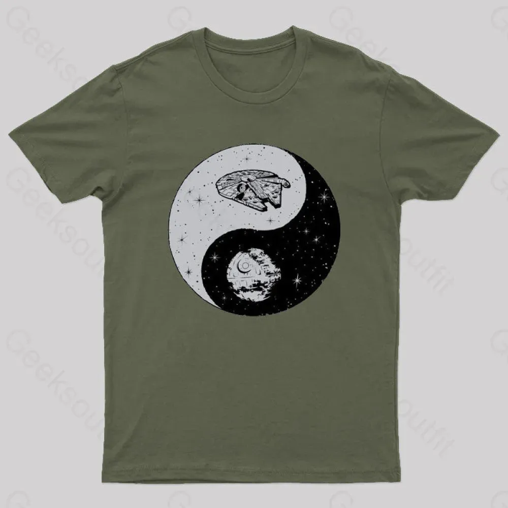 Jedi Dark Warrior Yin Yang T-Shirt - Image 5