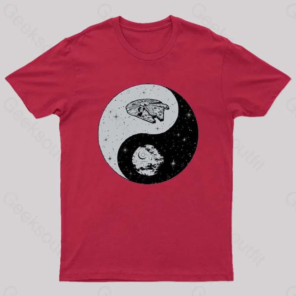 Jedi Dark Warrior Yin Yang T-Shirt - Image 3
