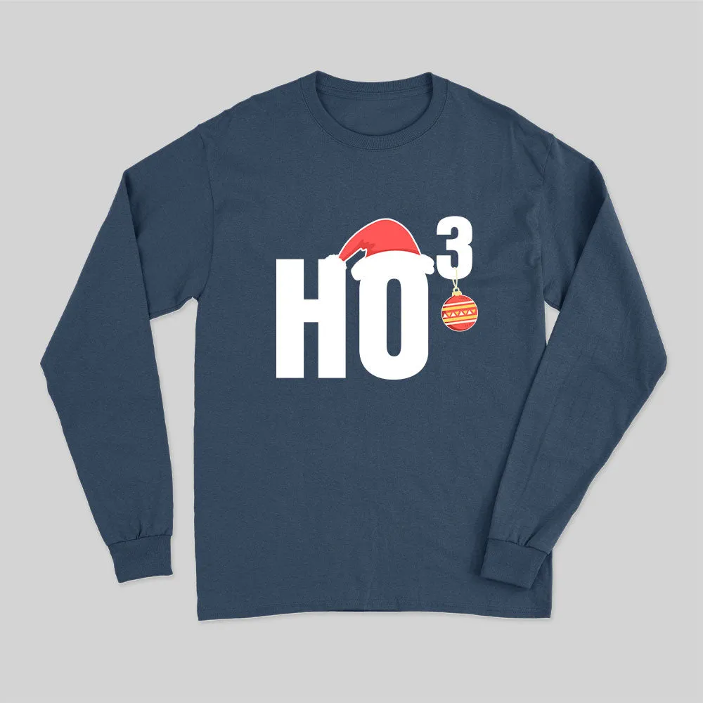 HO Christmas Funny Long Sleeve T-Shirt - Image 3