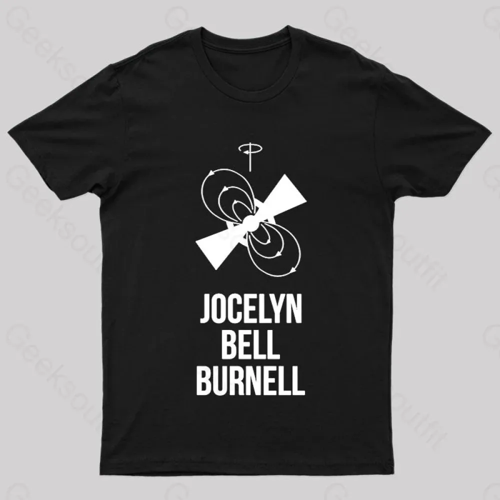 Jocelyn Bell Burnell Nerd T-Shirt - Image 3
