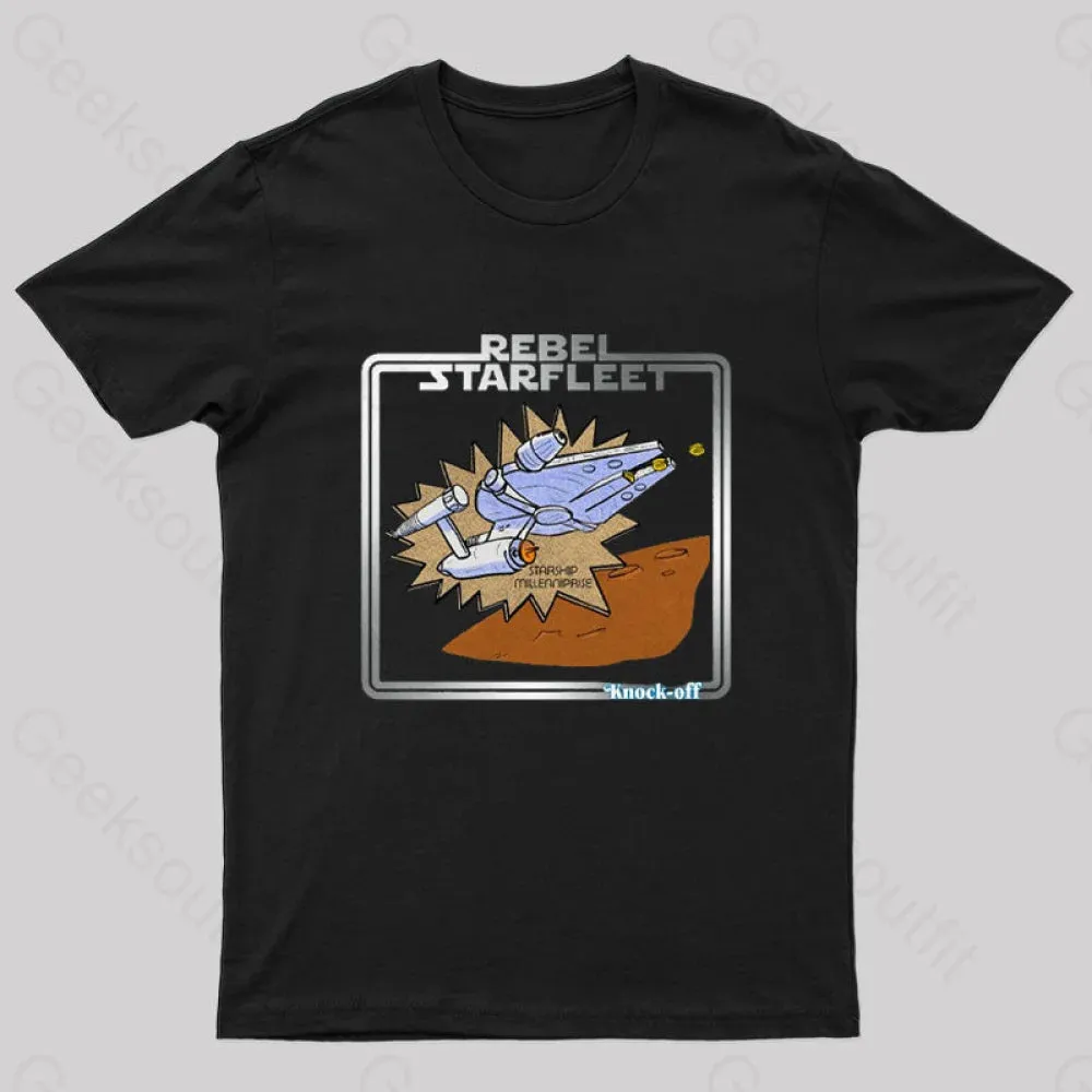 Knock-off Scifi Space Millenniprise Geek T-Shirt