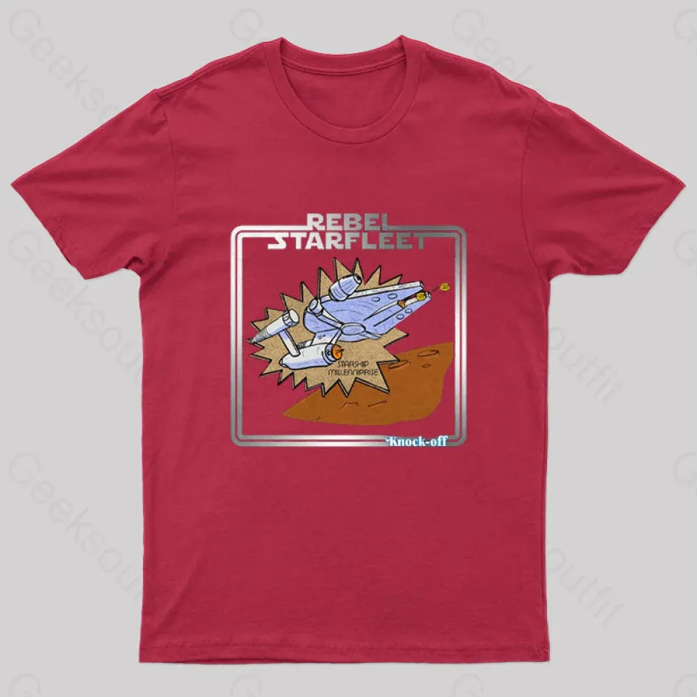 Knock-off Scifi Space Millenniprise Geek T-Shirt - Image 2