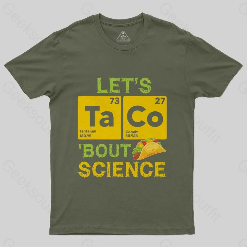 Lets Taco Bout Science T-Shirt - Image 3