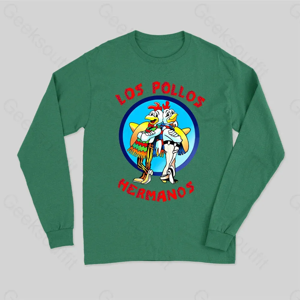 Los Pollos Hermanos Nerd Long Sleeve T-Shirt - Image 3