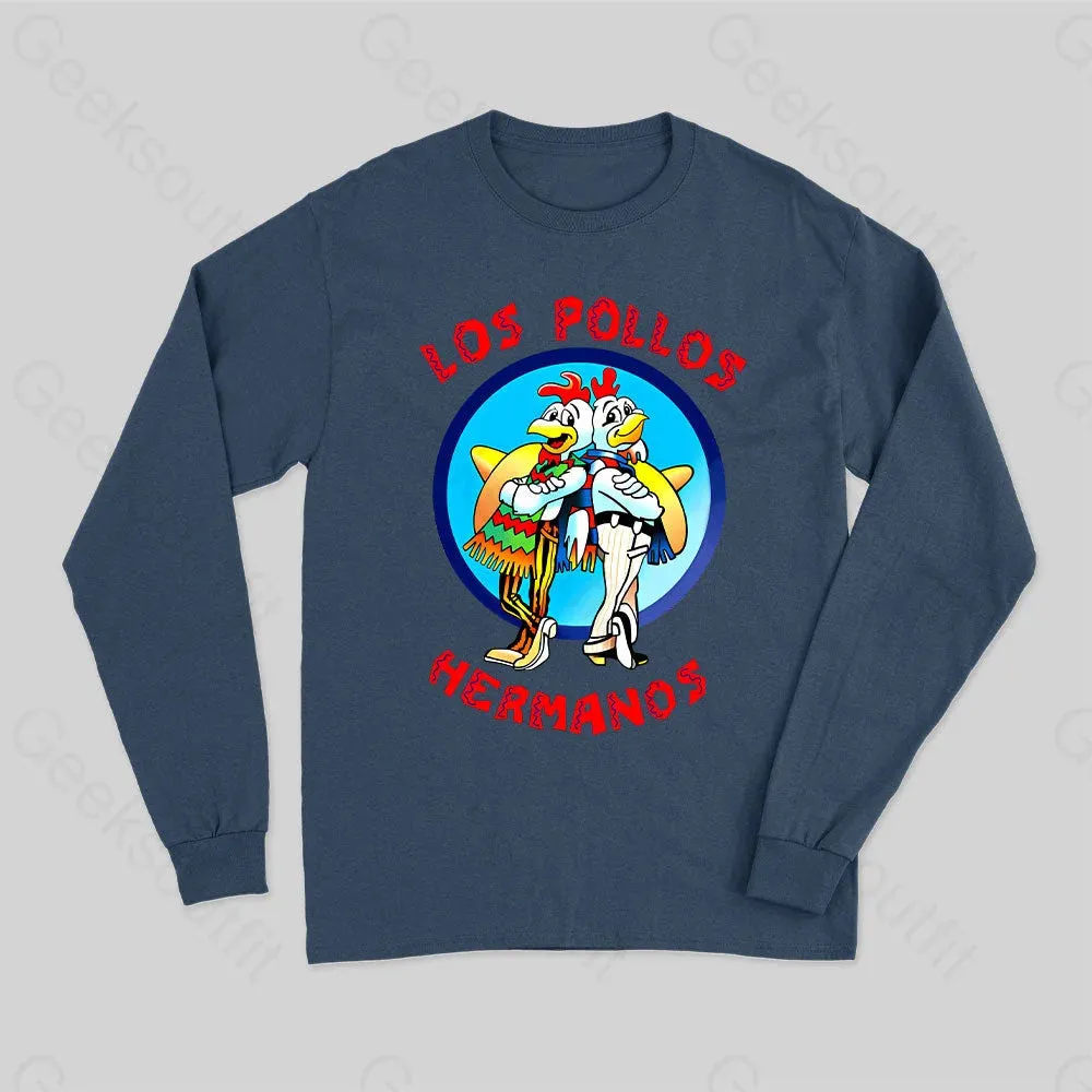 Los Pollos Hermanos Nerd Long Sleeve T-Shirt - Image 2