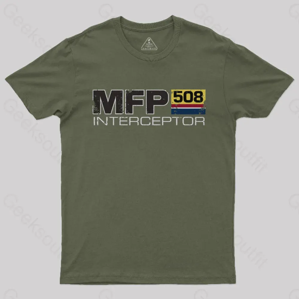 Alternative view of Mad Max MFP Interceptor Geek T-Shirt