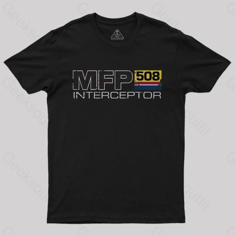 Mad Max MFP Interceptor Geek T-Shirt - Image 3