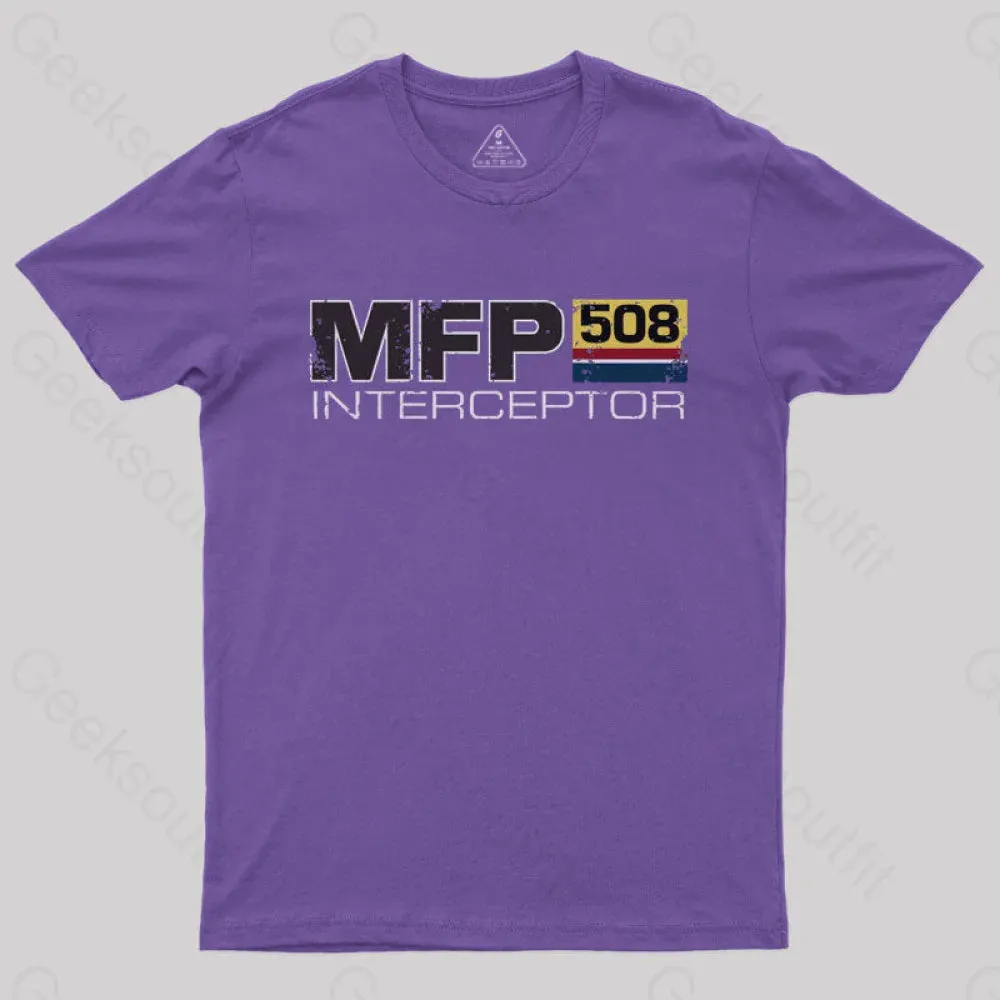 Mad Max MFP Interceptor Geek T-Shirt - Image 6