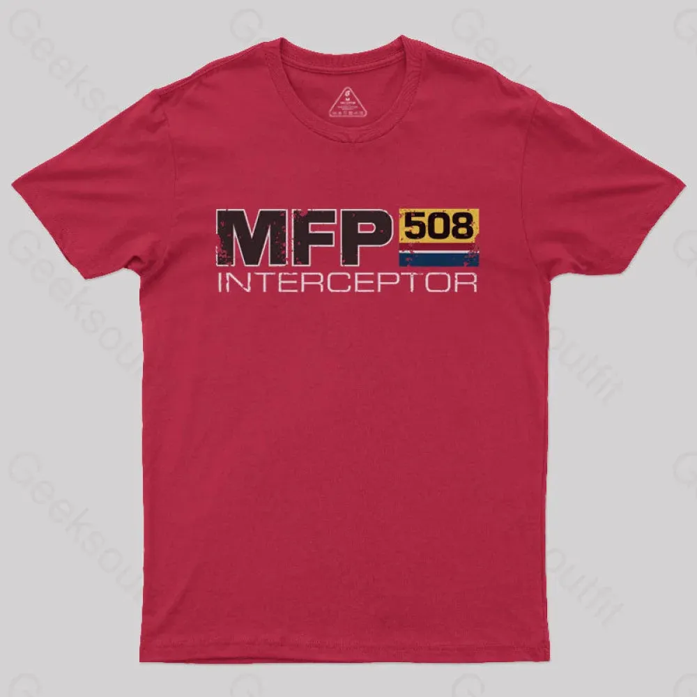 Mad Max MFP Interceptor Geek T-Shirt - Image 5