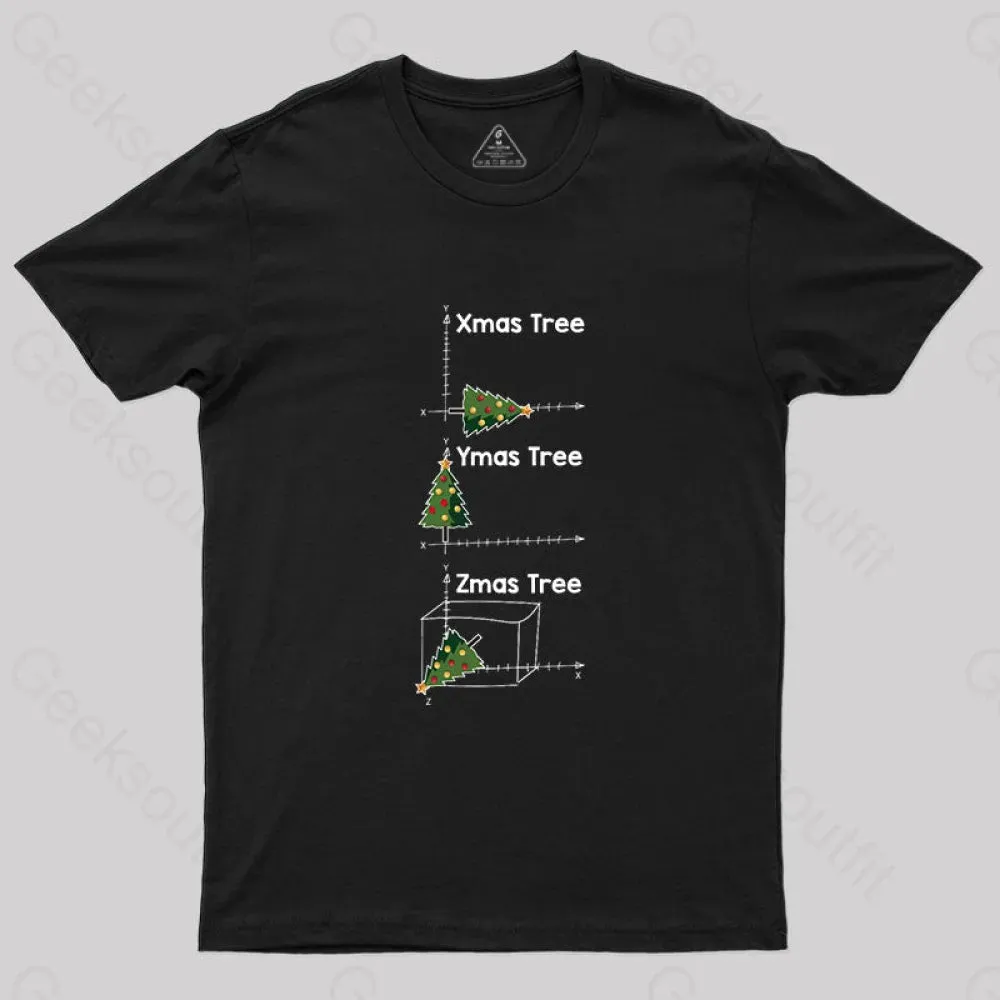 Math Christmas Tree T-Shirt