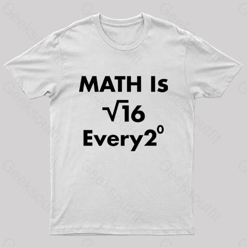 Math Is For Every One Nerd T-Shirt - Image 8