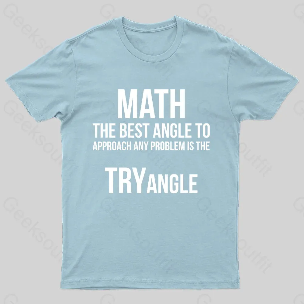 Math Tryangle Nerd T-Shirt - Image 8