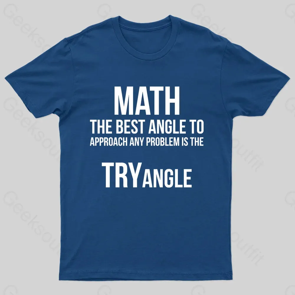 Math Tryangle Nerd T-Shirt - Image 2