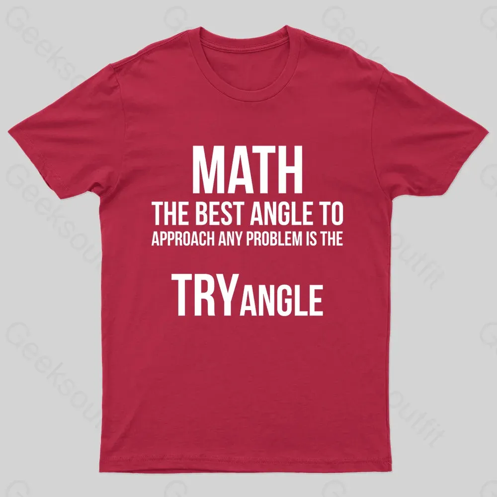 Math Tryangle Nerd T-Shirt - Image 6