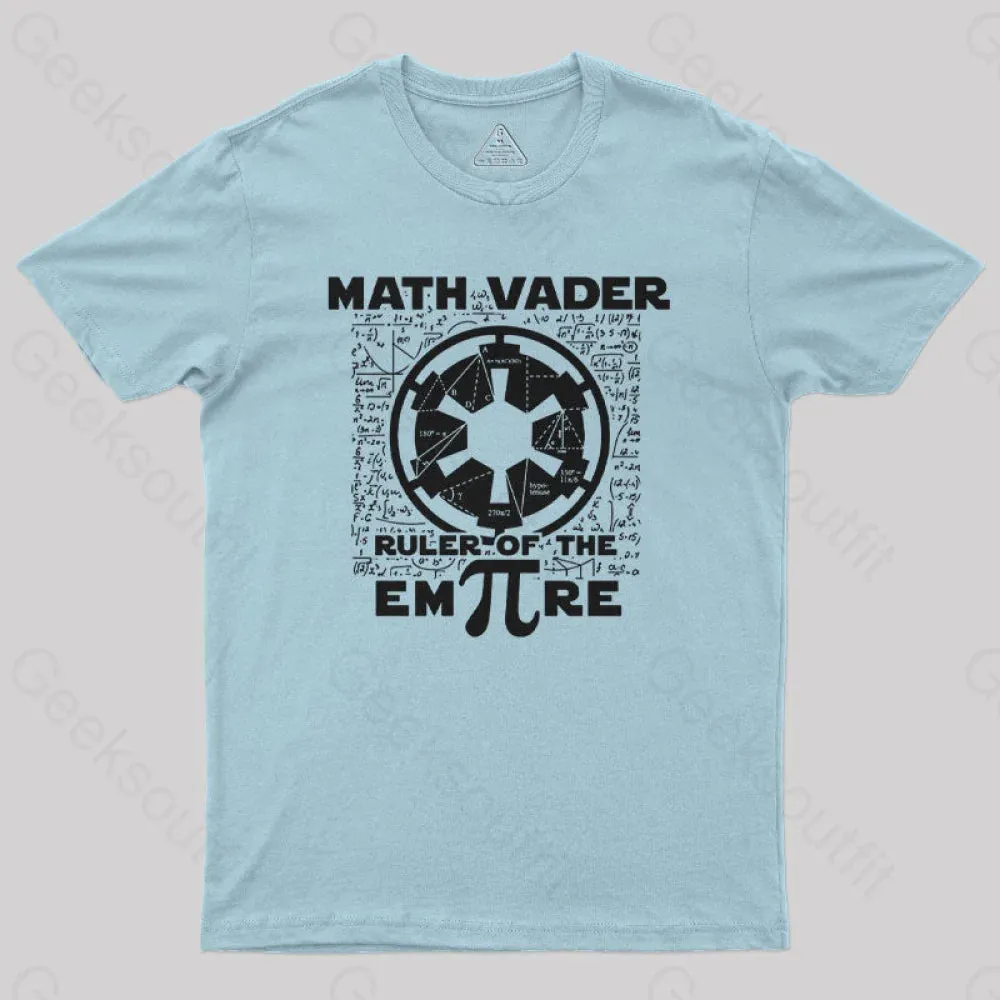 Math Vader Geek T-Shirt - Image 9