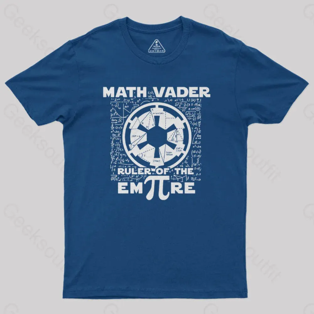 Math Vader Geek T-Shirt - Image 2
