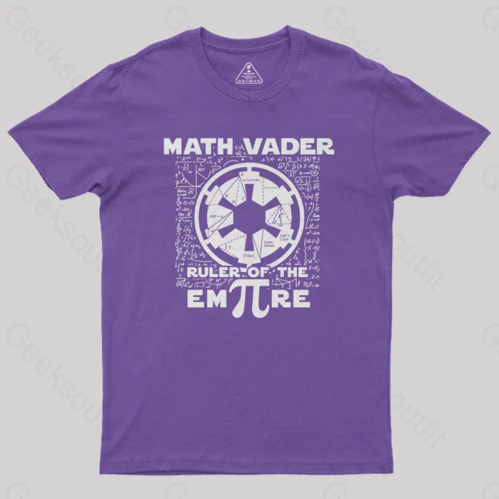Math Vader Geek T-Shirt - Image 5
