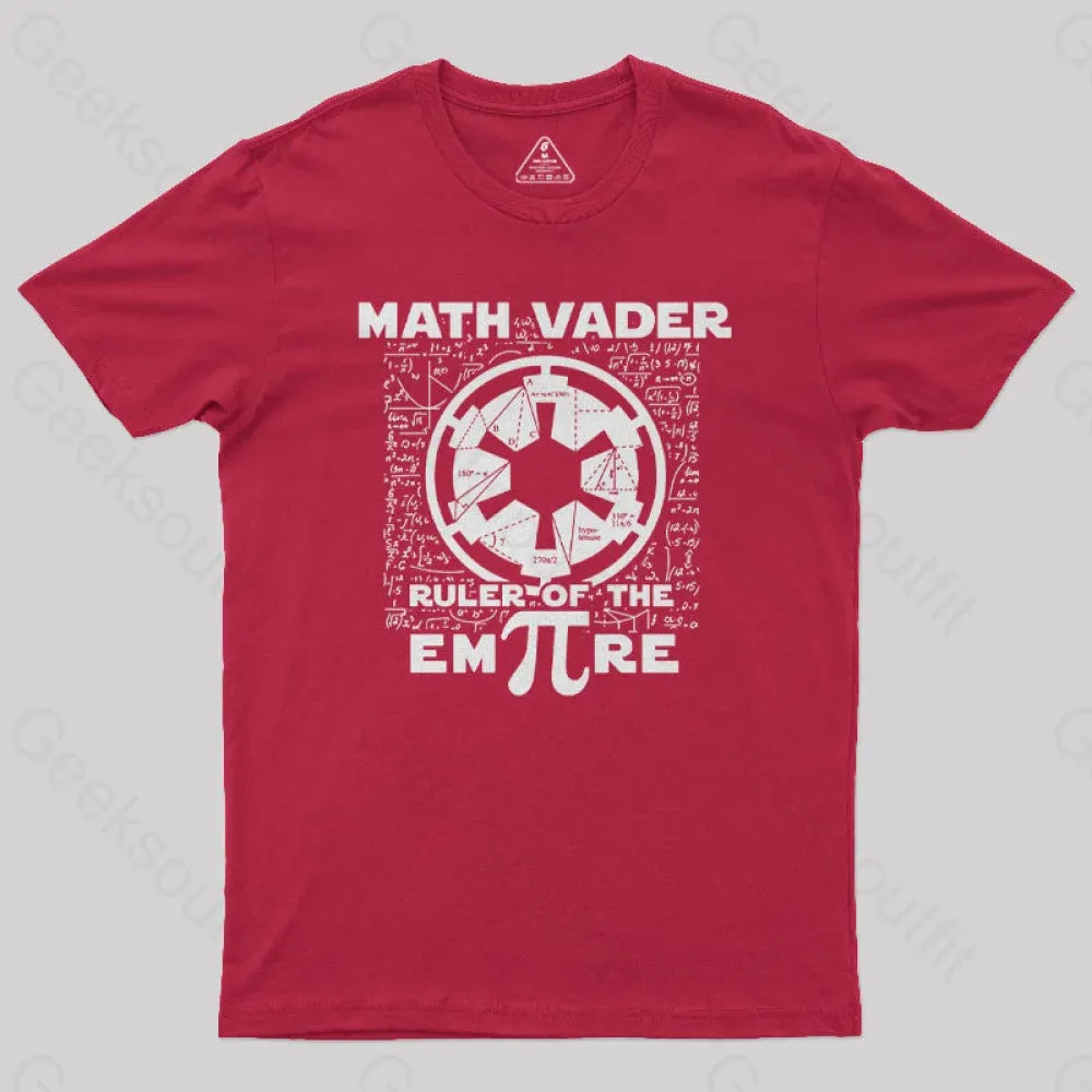 Math Vader Geek T-Shirt - Image 8