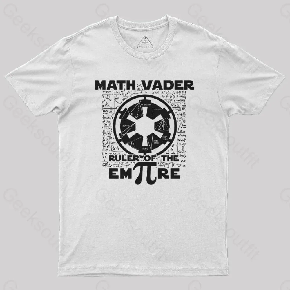 Math Vader Geek T-Shirt - Image 11