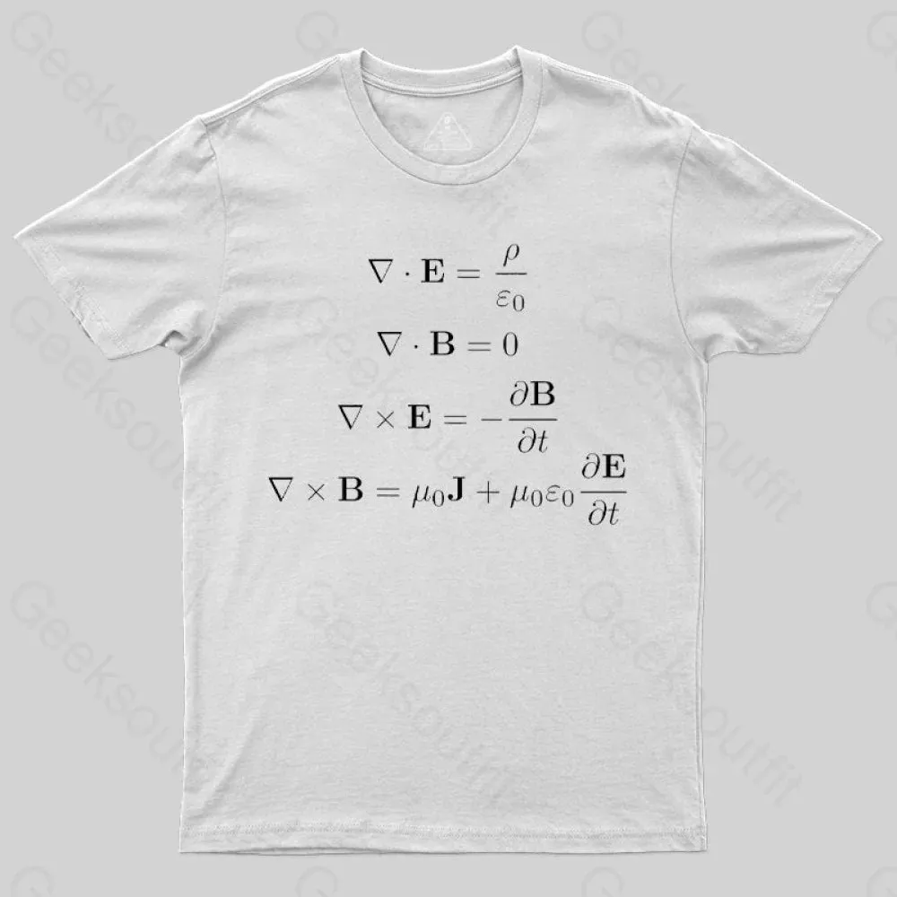 Maxwell equations Classic T-Shirt - Image 8