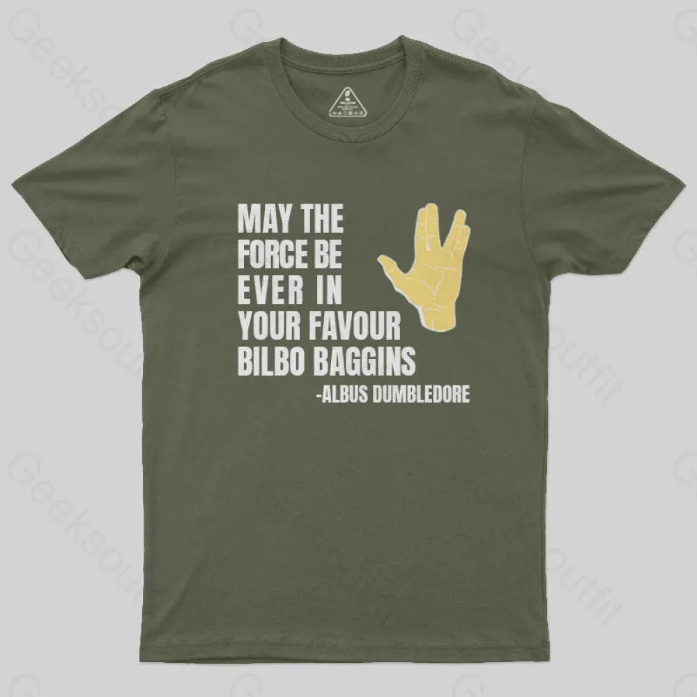May The Force Be Ever In Your Favour T-Shirt - Image 3