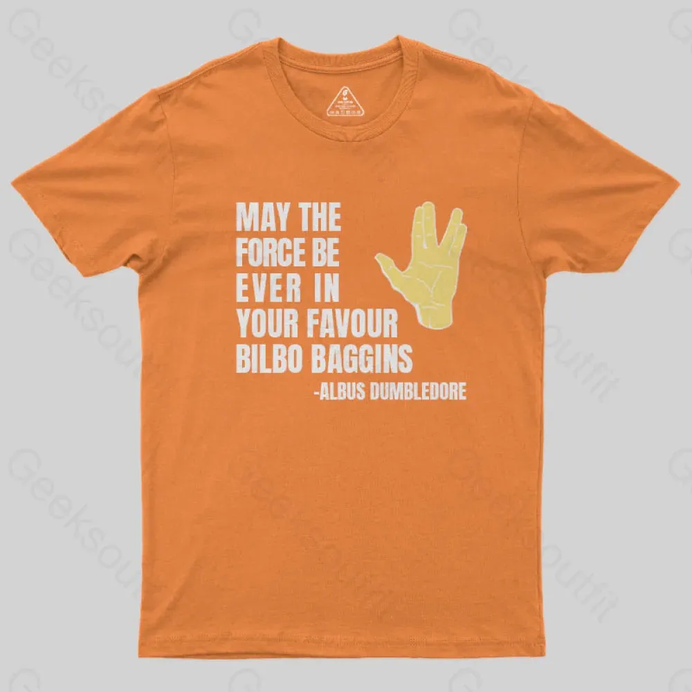 May The Force Be Ever In Your Favour T-Shirt - Image 4