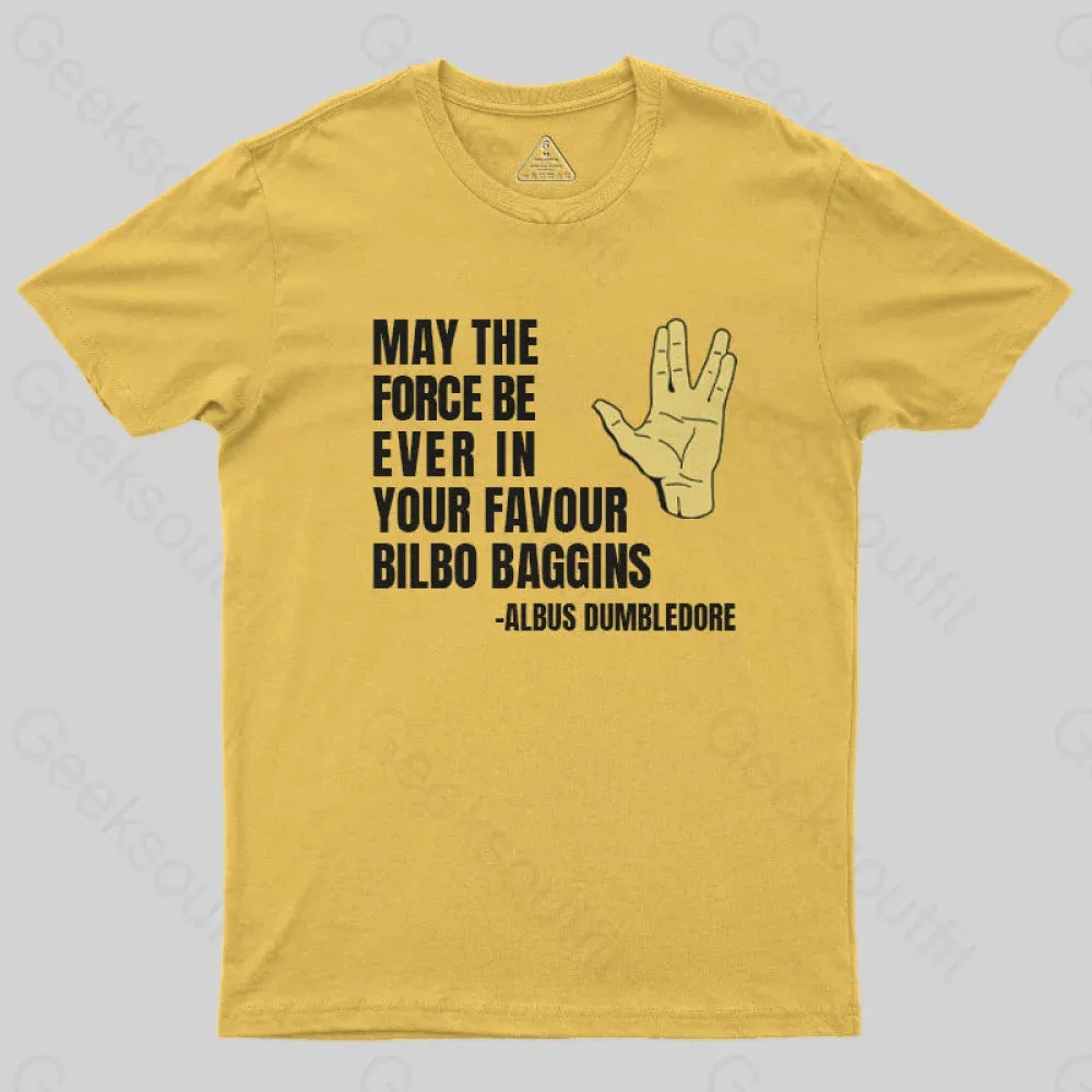 May The Force Be Ever In Your Favour T-Shirt - Image 5