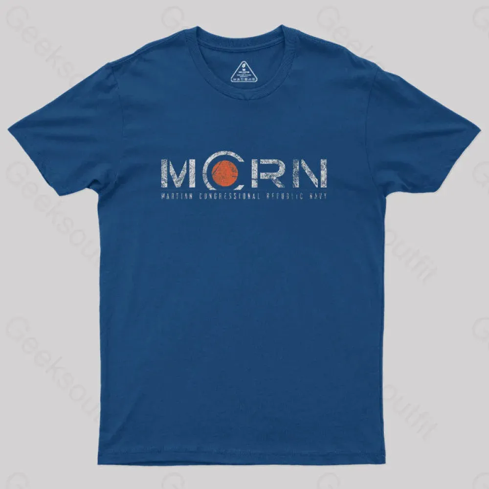 Alternative view of MCRN - Martian Congressional Republic Geek T-Shirt