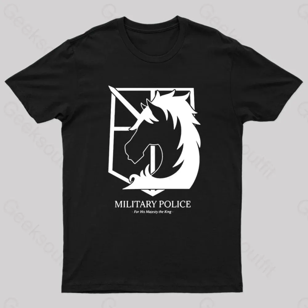 Military Police Geek T-Shirt - Image 2