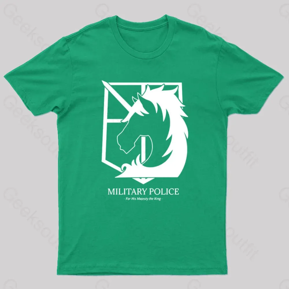 Military Police Geek T-Shirt - Image 4