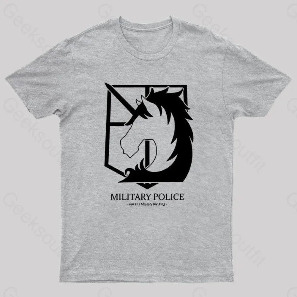 Military Police Geek T-Shirt - Image 10