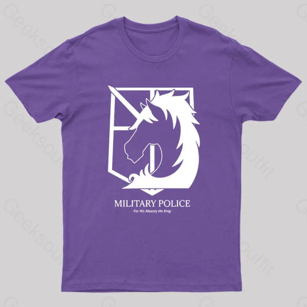 Military Police Geek T-Shirt - Image 5